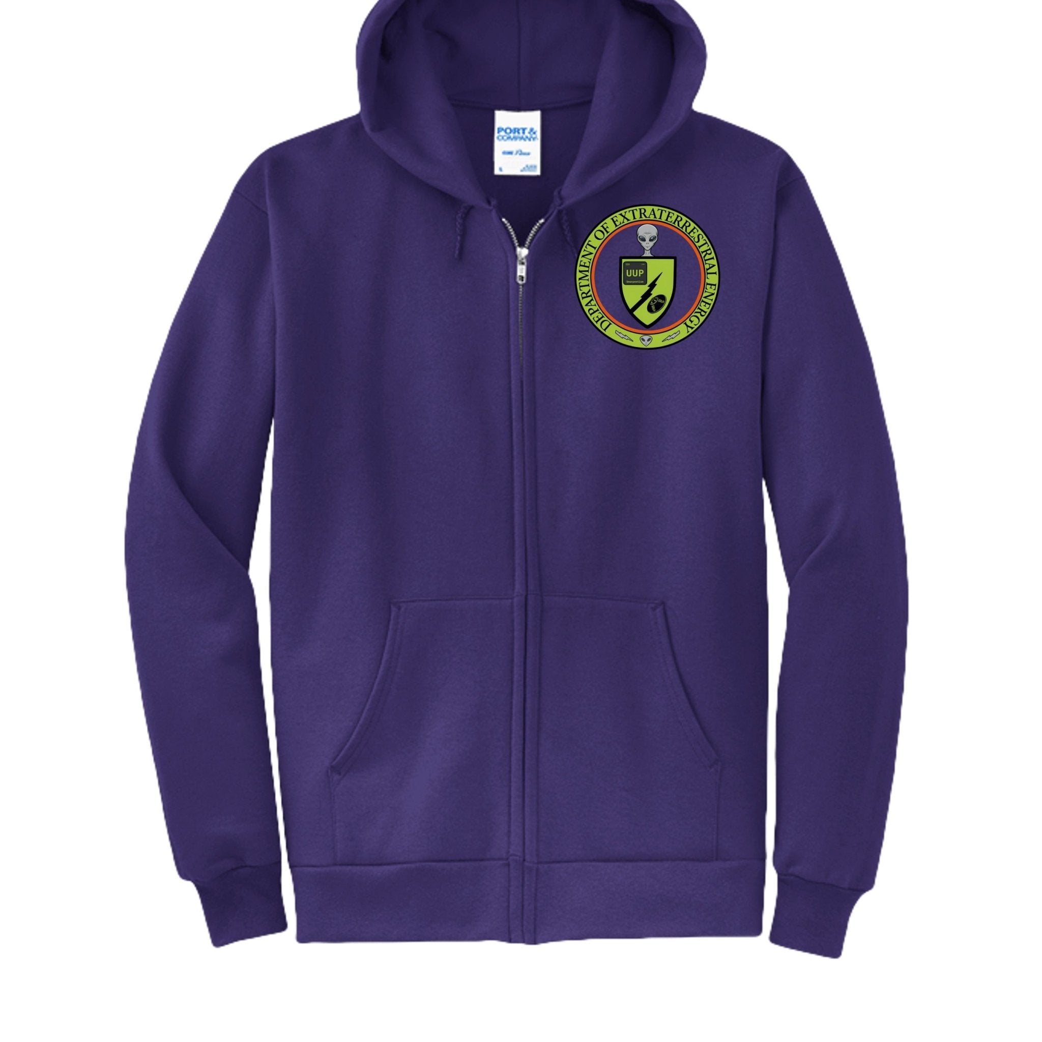 DOEE Unisex Graphic Full-Zip Hoodie - Martha Rocks!