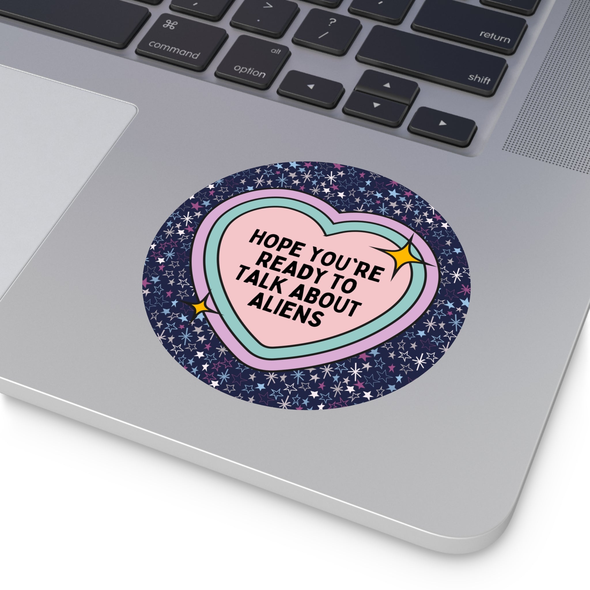 Funny Alien Sticker