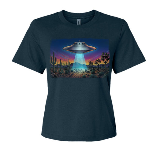 🛸 "High Strangeness" Heavyweight Boxy Tee - Martha Rocks!