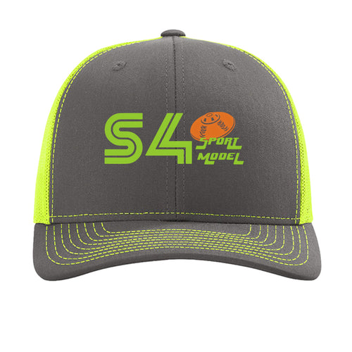 Charcoal/ Neon Yellow - 112 - FRONT