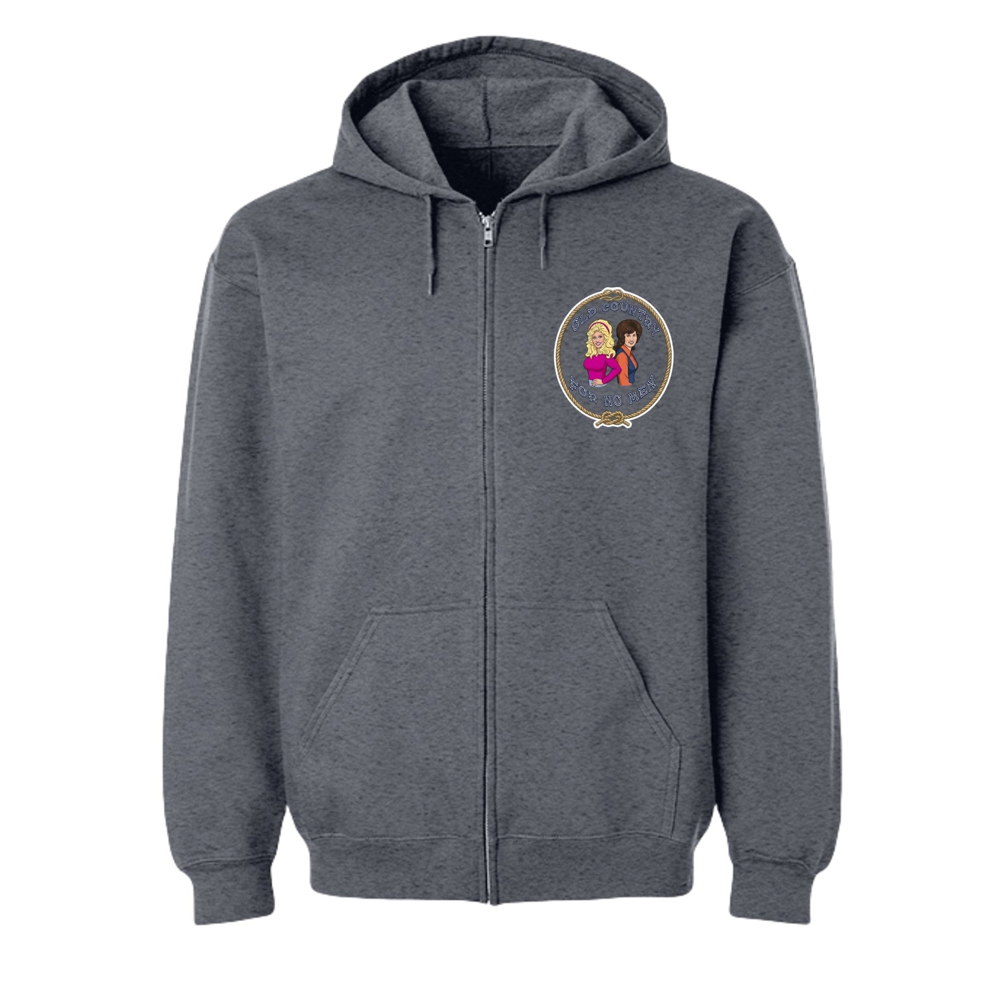 Old Country Unisex Graphic Full-Zip Hoodie - Martha Rocks!