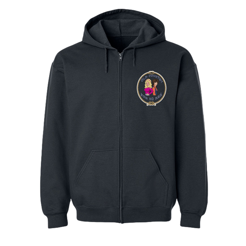 Old Country Unisex Graphic Full-Zip Hoodie - Martha Rocks!
