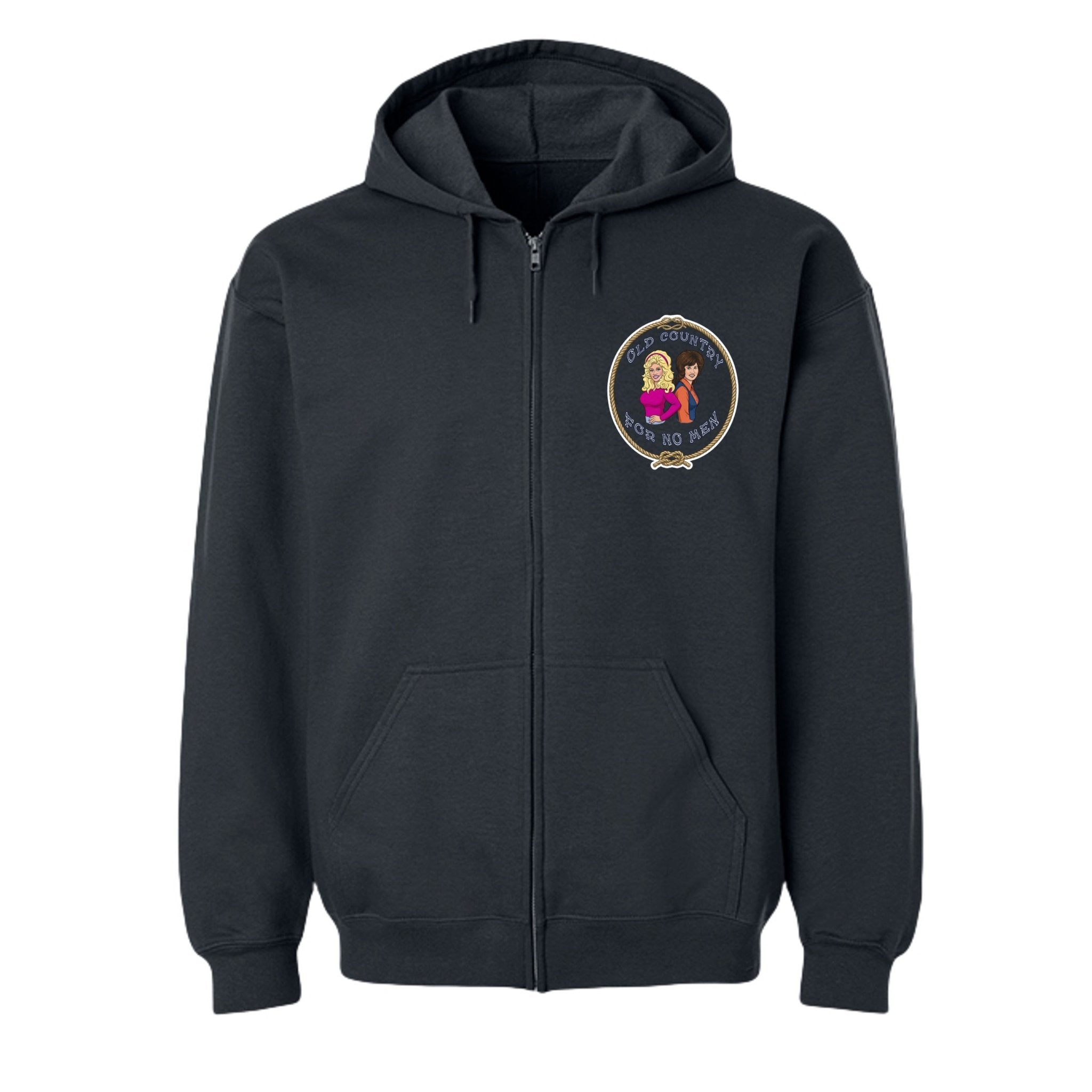 Old Country Unisex Graphic Full-Zip Hoodie - Martha Rocks!