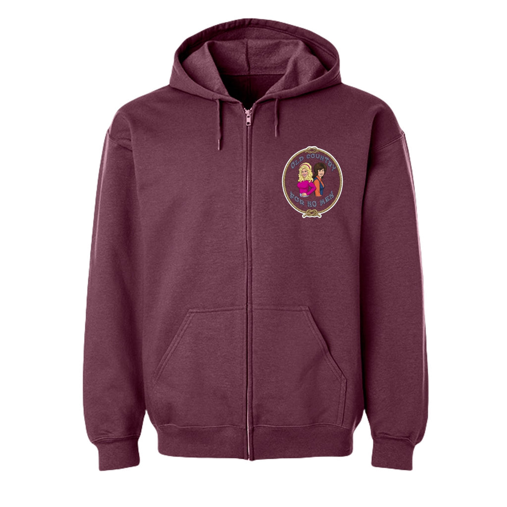 Old Country Unisex Graphic Full-Zip Hoodie - Martha Rocks!