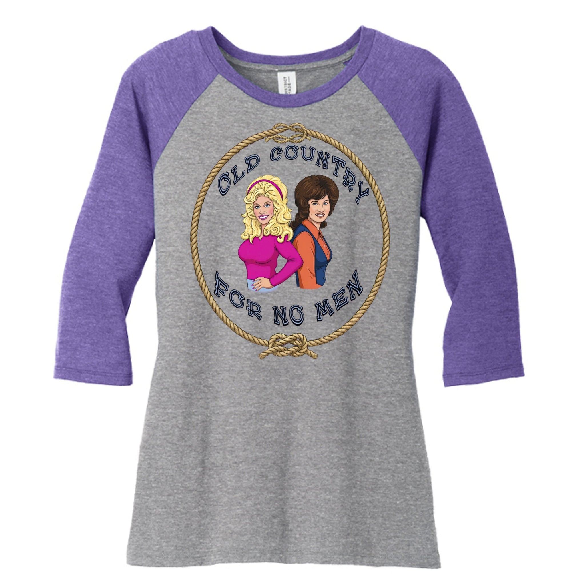 Old Country Women's 3/4-Sleeve Raglan Tee - Martha Rocks!