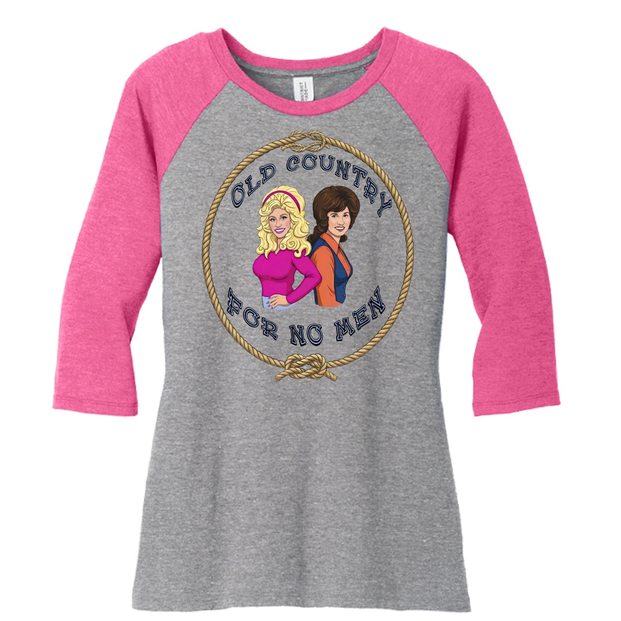 Old Country Women's 3/4-Sleeve Raglan Tee - Martha Rocks!